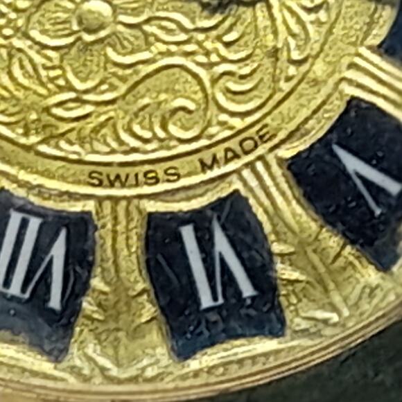 Lucerne Swiss Made Wind Up Gold Watch Pendant Necklace 1960s Vintage main image 11